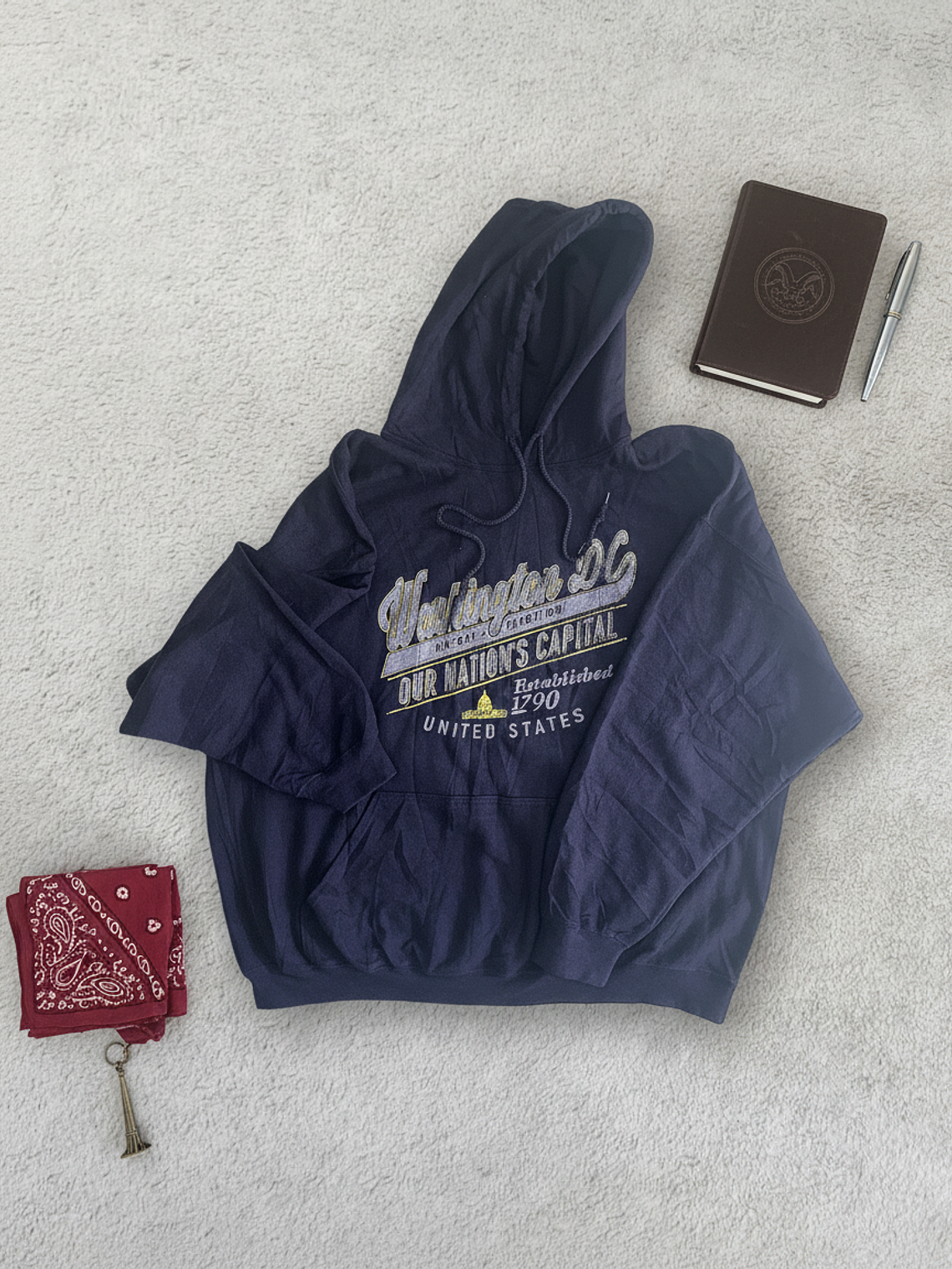Sudadera Hoodie Washington (XXL) 1