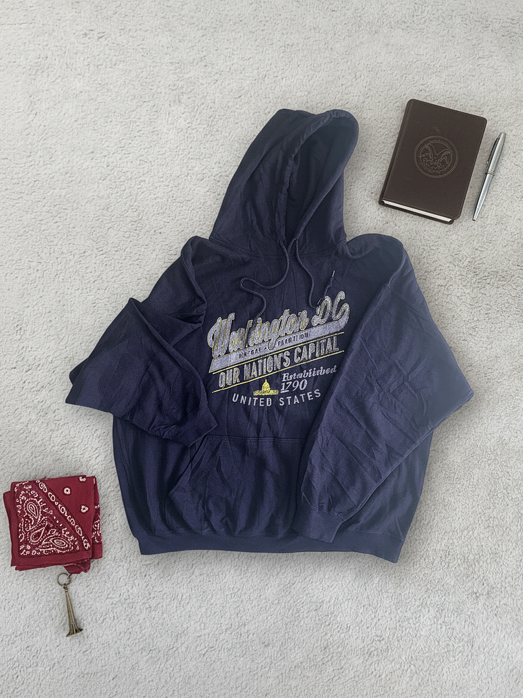 Sudadera Hoodie Washington (XXL) 1