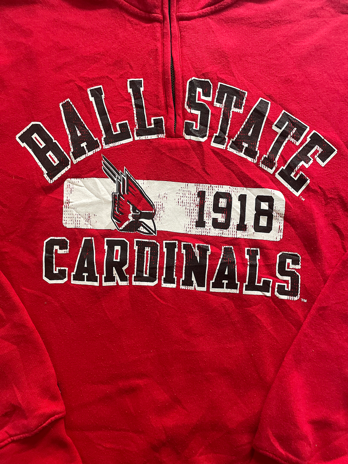 Ball State Quarter Zip (XS) 2