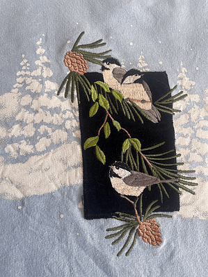 Vintage Breckenridge Sweatshirt Grandmacore (XL)