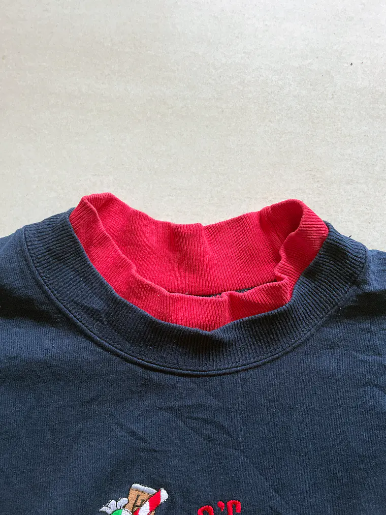 Grandma's My Name Vintage Sudadera Azul (L) 3