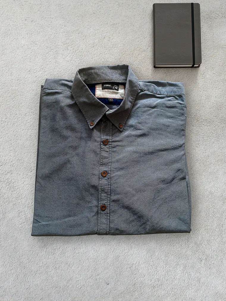 Camisa Gris Azulada Signal (L) 1