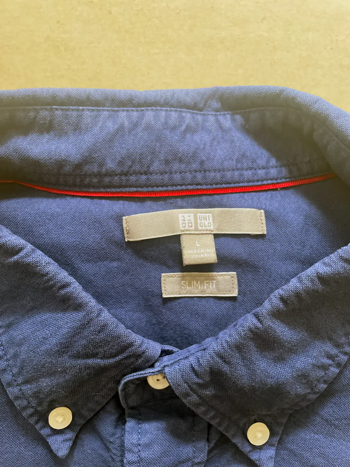 Camisa Azul UNIQLO (L) 2