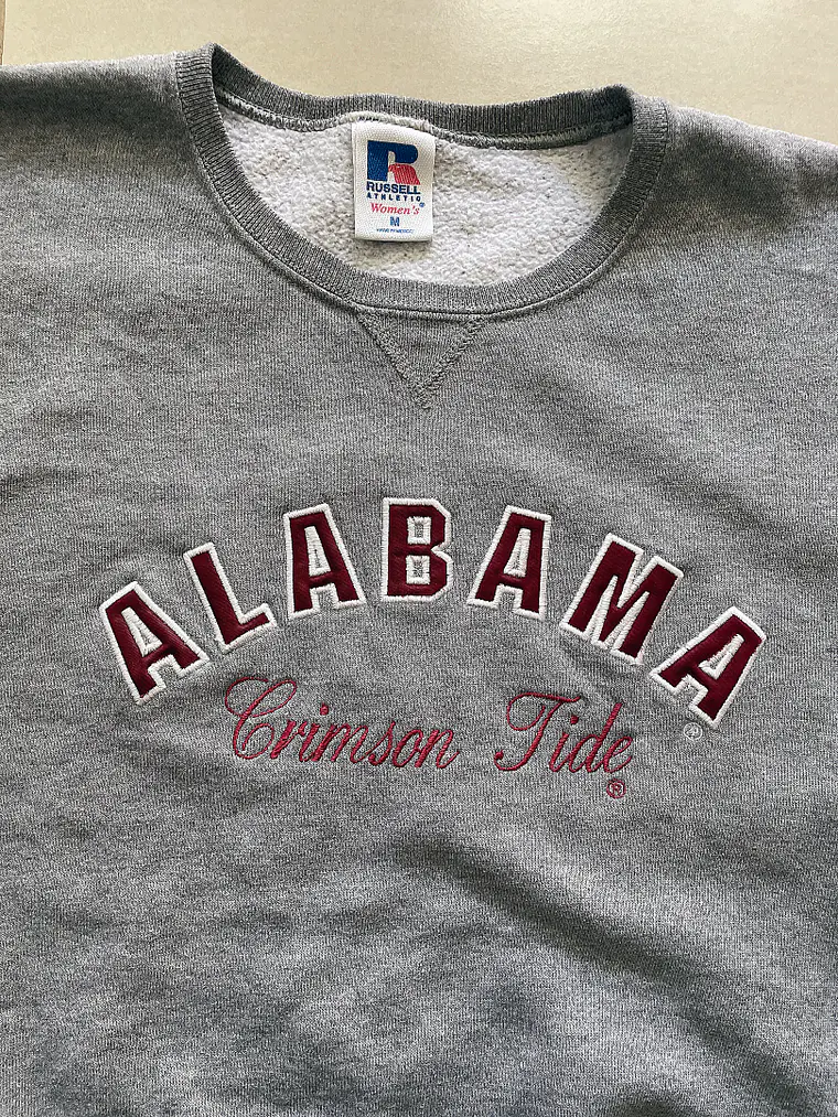 Sudadera Woman Alabama Russell Universitaria (M) 2