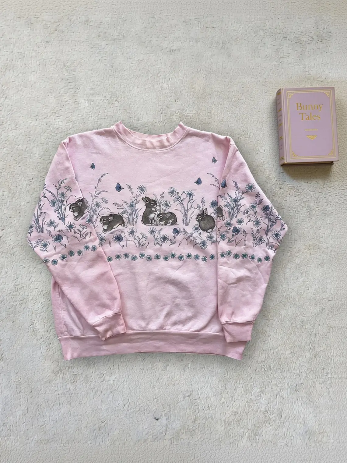 Sudadera Bunnies Vintage 90s (XL Mujer) 1