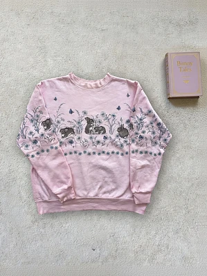 Sudadera Bunnies Vintage 90s (XL Mujer)