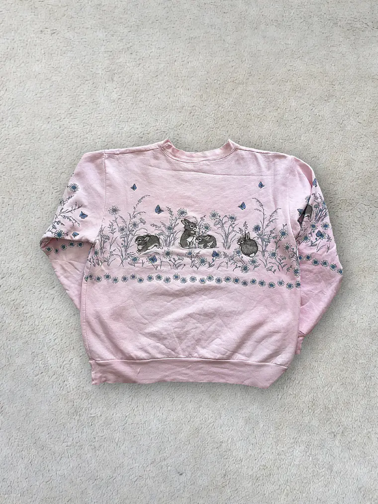 Sudadera Bunnies Vintage 90s (XL Mujer) 3