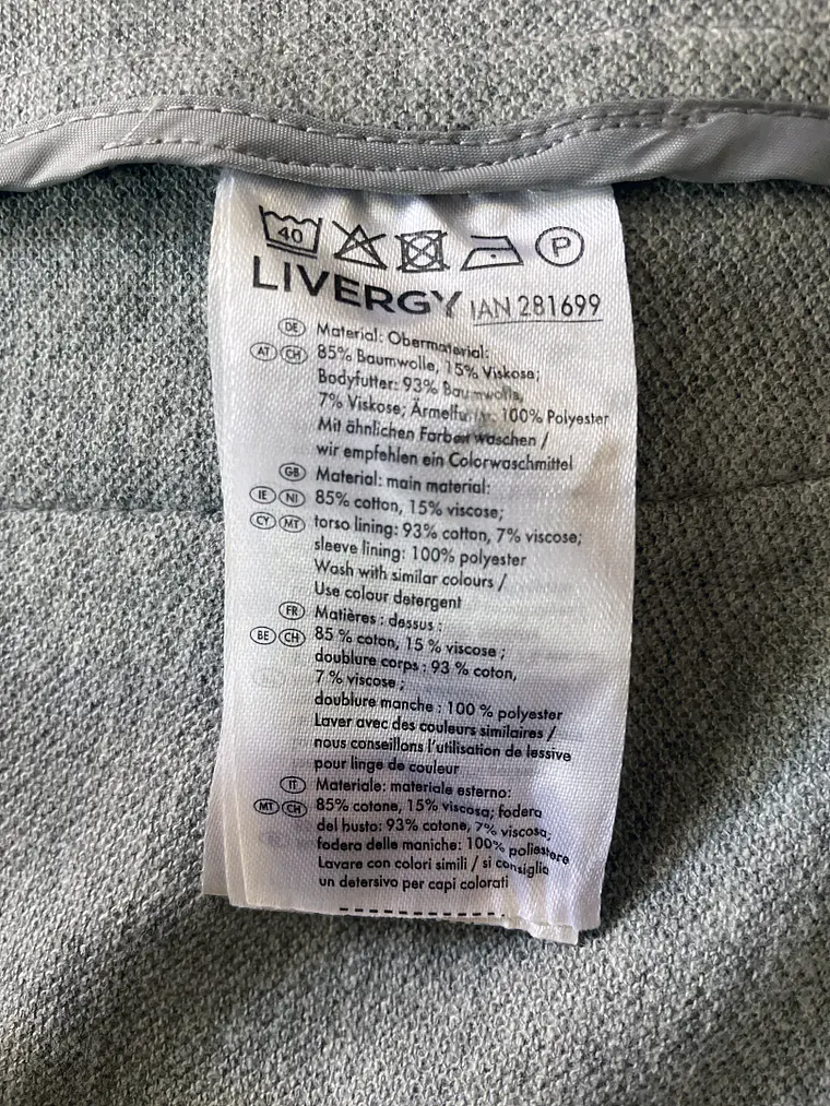 Blazer Americano Viscosa Livergy (M/L) 6