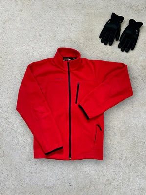 Chaqueta Forro Polar Rojo Quechua (XS/S Mujer)