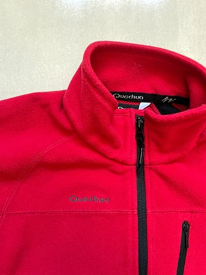 Chaqueta Forro Polar Rojo Quechua (XS/S Mujer)