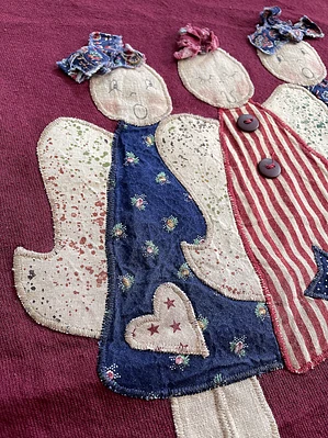 Vintage Grandma Angelitos Sudadera (M)