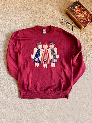 Vintage Grandma Angelitos Sudadera (M)