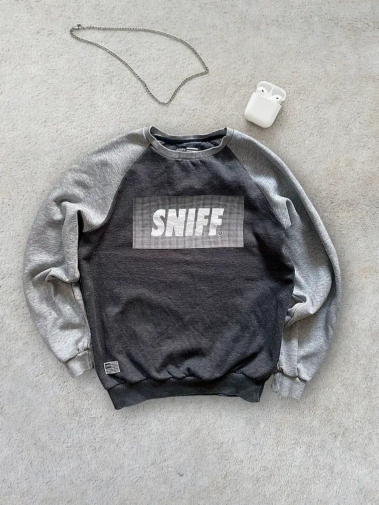 Sudadera Sniff USA Gris (L) 1