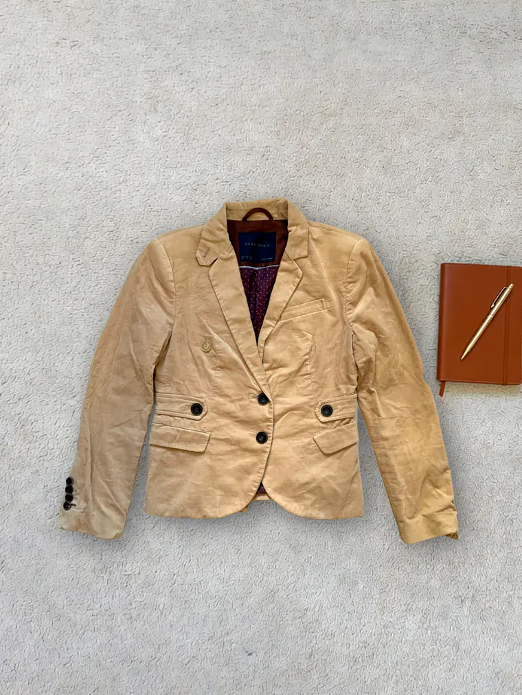 Blazer Zara Beige (M) 1