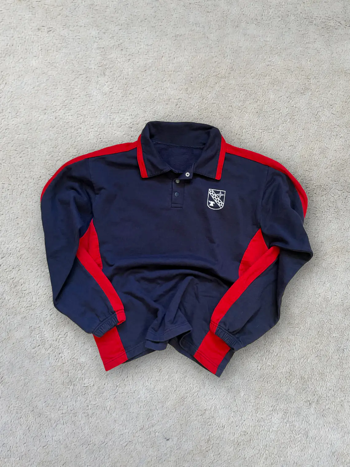 Varsity Polo Azul&Roja (M) 3