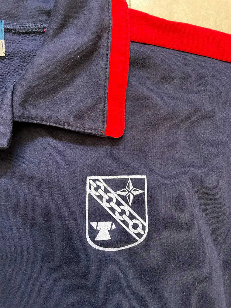 Varsity Polo Azul&Roja (M) 2