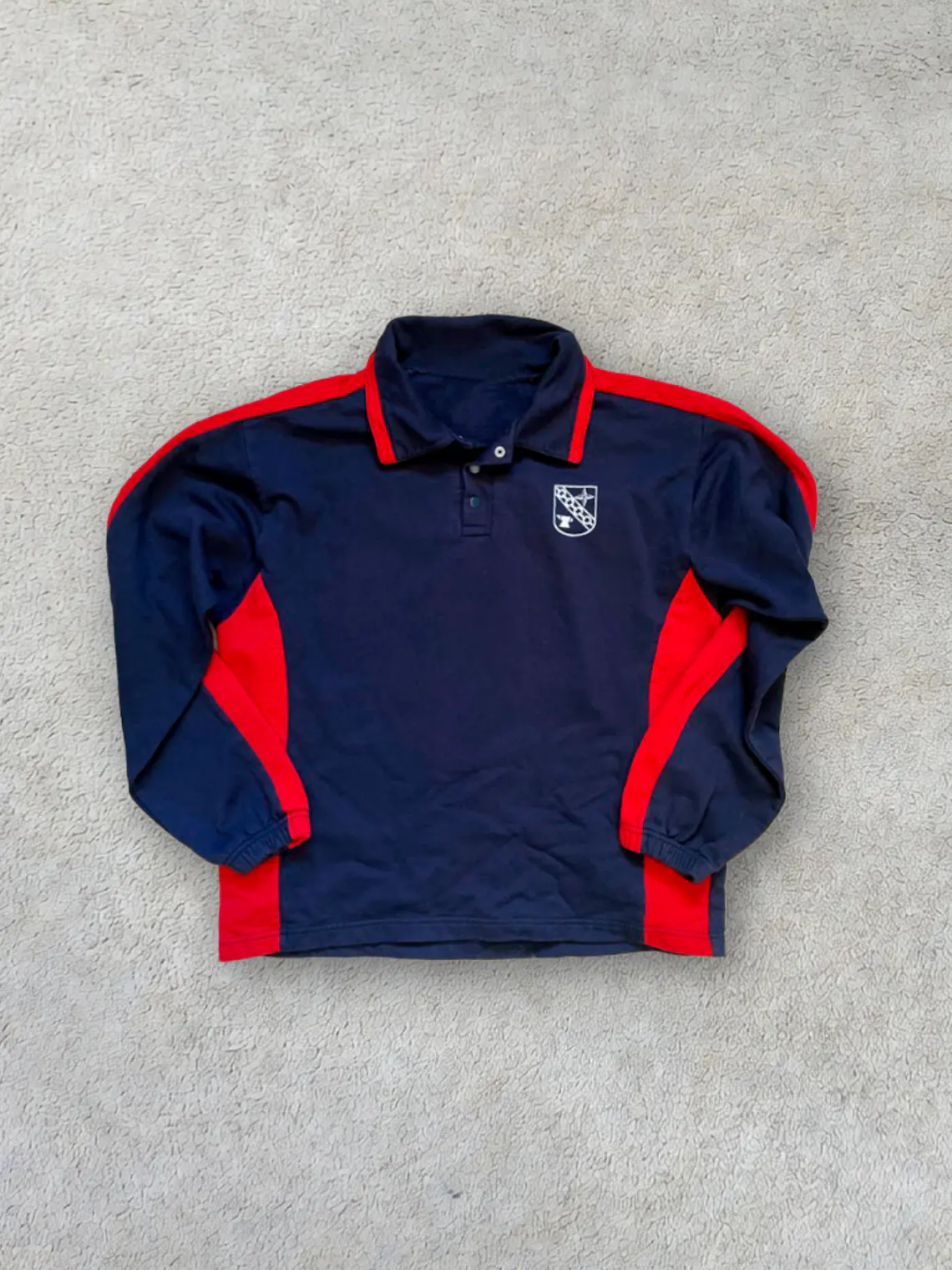 Varsity Polo Azul&Roja (M) 1