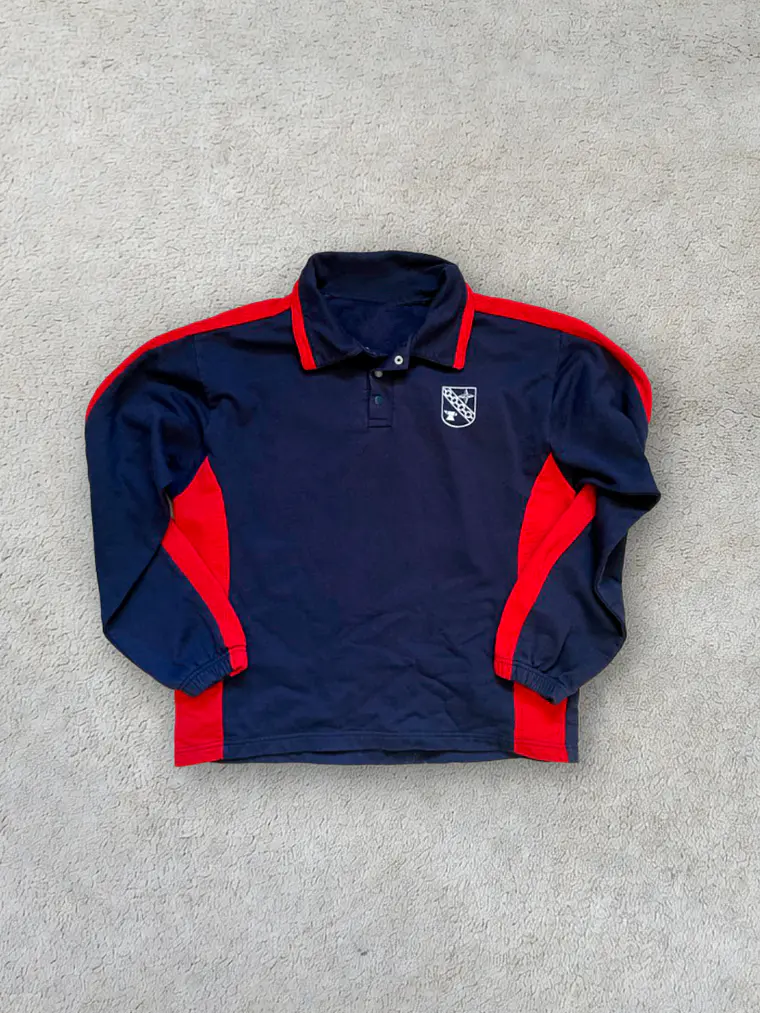 Varsity Polo Azul&Roja (M) 1