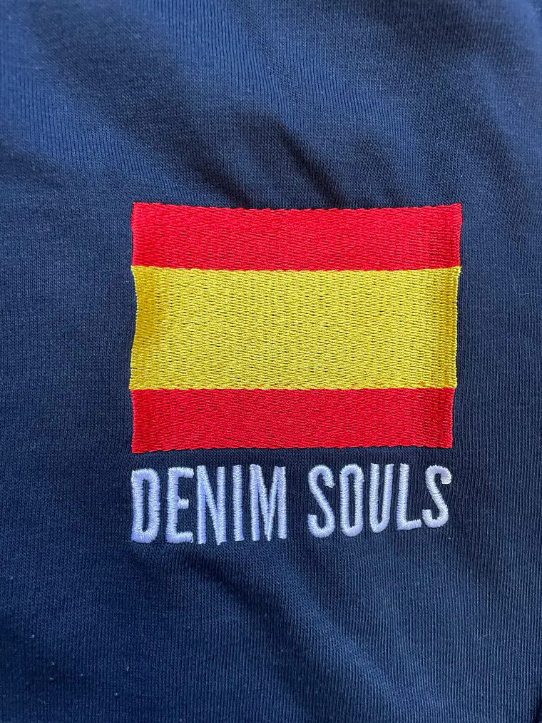 Sudadera Denim Souls ESPAÑA (M) 3