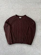 Jersey Mujer Color Vino Vero Moda M Knit Sweater - Miniatura 1