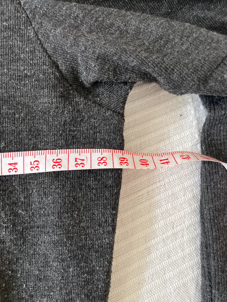 Jersei Polera Cuello Alto Gris Stradivarius L Jersey Ajustado Knit Grey 3