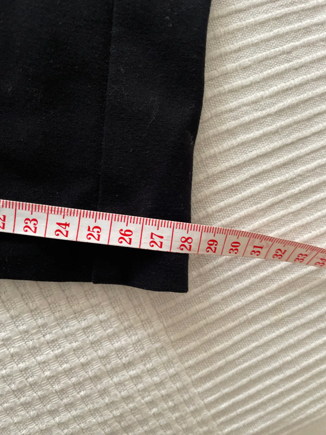 Pantalón Negro M&S Talla 40 Marks & Spencer Recto Straight Leg 7