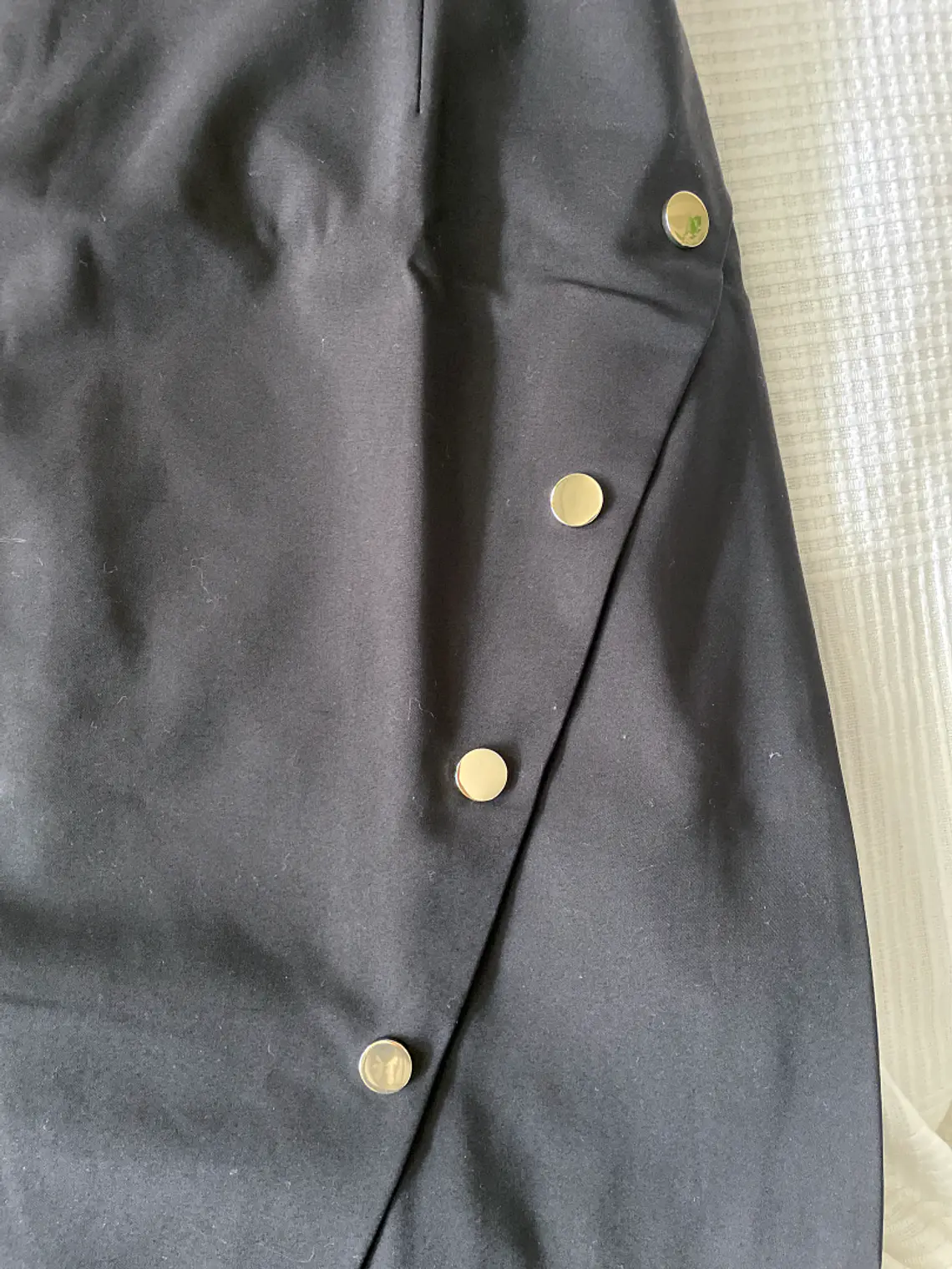 Vestido Negro Mohito Talla 34 XS Ajustado Black Mini Dress Cocktail 3