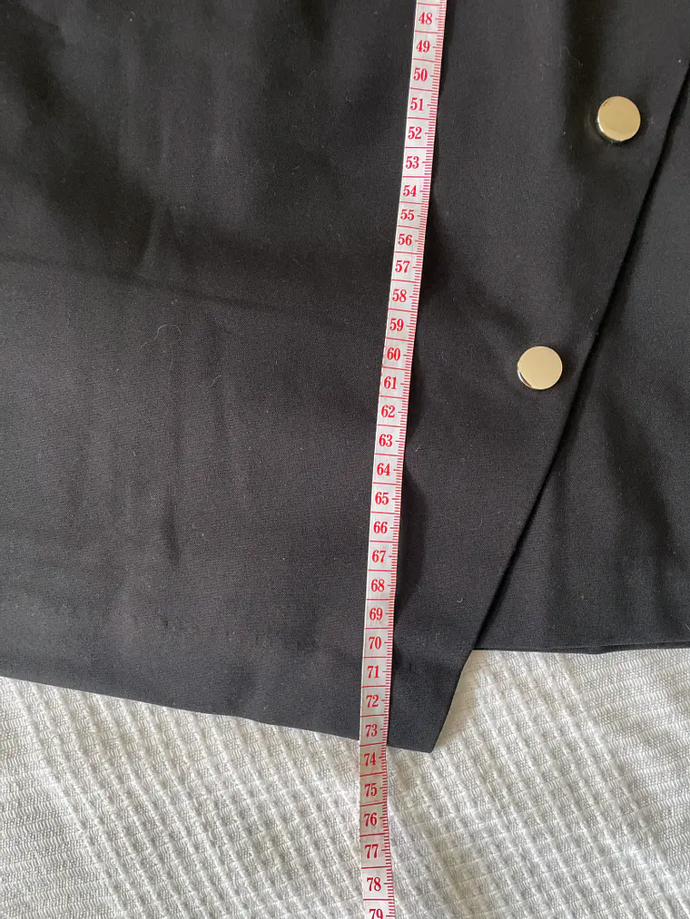 Vestido Negro Mohito Talla 34 XS Ajustado Black Mini Dress Cocktail 6