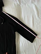 Vestido Monki M Negro Tela Jogging Quarter Zip Oversized Sporty Dress - Miniatura 5