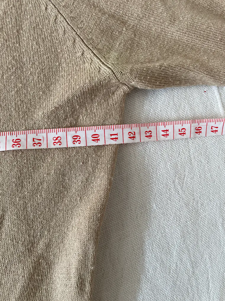 Jersey Beige Cuello Alto H&M S Ajustado Soft Knit Turtleneck Mujer 4