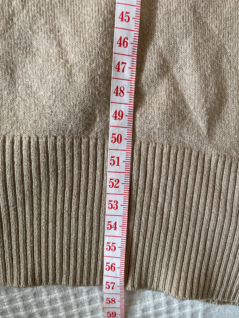 Jersey Beige Cuello Alto H&M S Ajustado Soft Knit Turtleneck Mujer 5