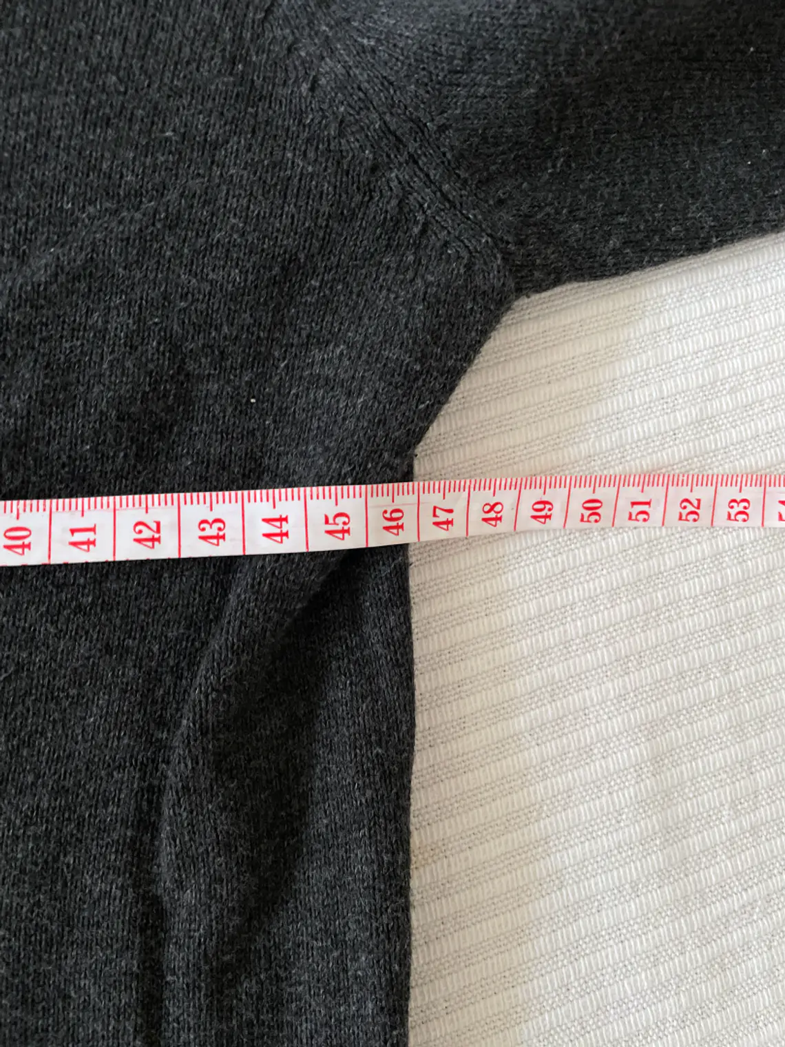 Jersey Gris French Connection L Cremallera Diagonal Grey Zip Sweater 5