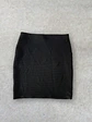 Falda Mini Negra Bershka XS Ajustada Basic Black Skirt Elástica - Miniatura 1