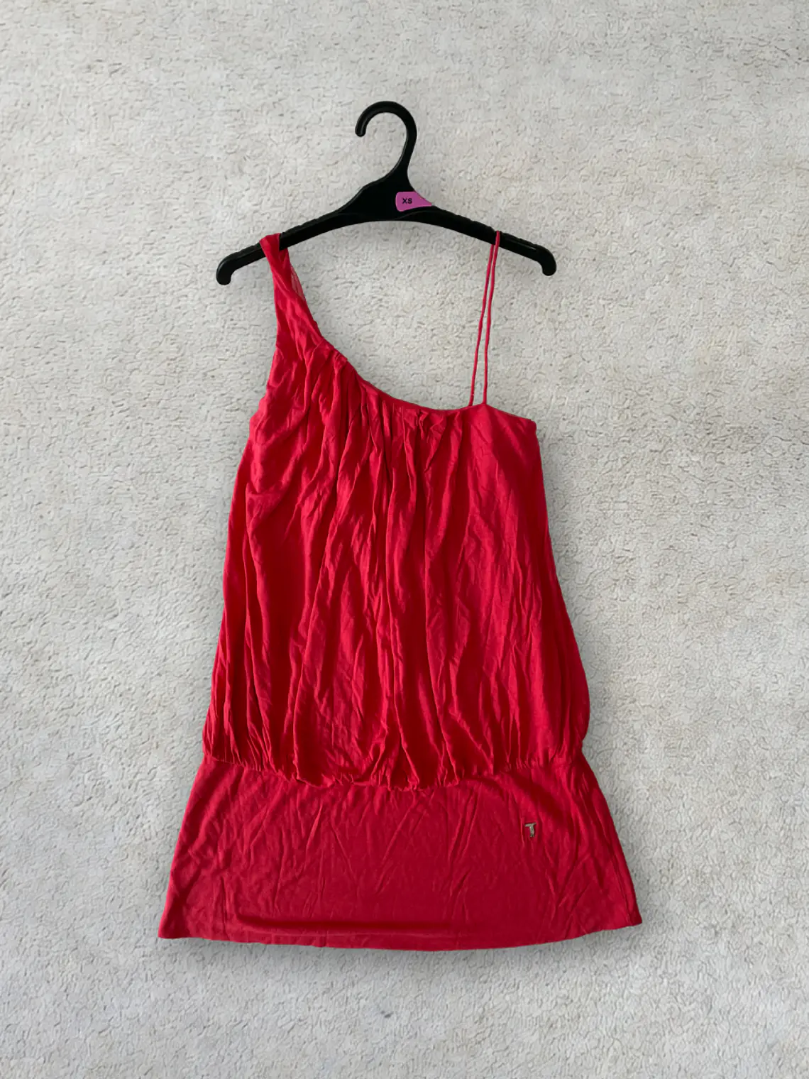 Vestido Trussardi XS Rosa Coral Luxury Italian Dress Vestido Corto 4