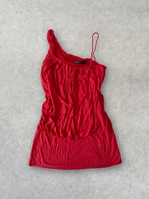 Vestido Trussardi XS Rosa Coral Luxury Italian Dress Vestido Corto