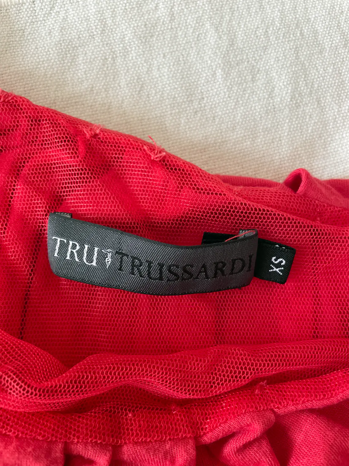 Vestido Trussardi XS Rosa Coral Luxury Italian Dress Vestido Corto 3