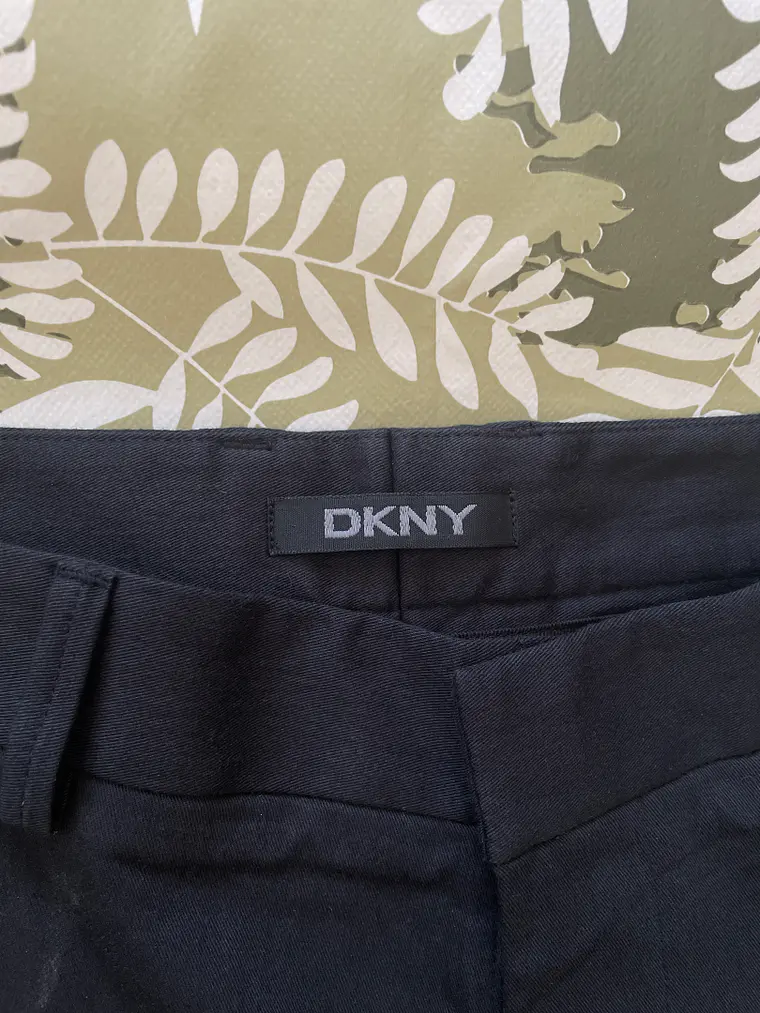 Pantalón Negro DKNY 30/32 Techwear Minimalist Luxury Donna Karan 7