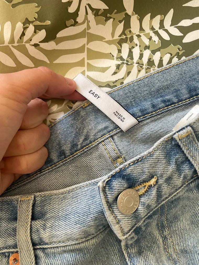Jean Azul Weekday 29/32 Denim Retro Y2K Minimalist Scandi Style 3
