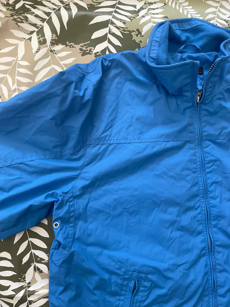 Cortavientos Azul Dressmann L Bomber Jacket Retro Blue Sport 7