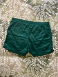 Short Nike M Verde Logo Bordado Vintage 90s Shiny Boxer Style - Miniatura 1