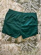 Short Nike M Verde Logo Bordado Vintage 90s Shiny Boxer Style - Miniatura 5