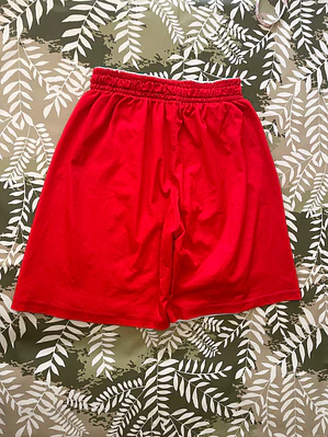 Short Deportivo Rojo S Sin Marca Doble Tela Retro activewear Track