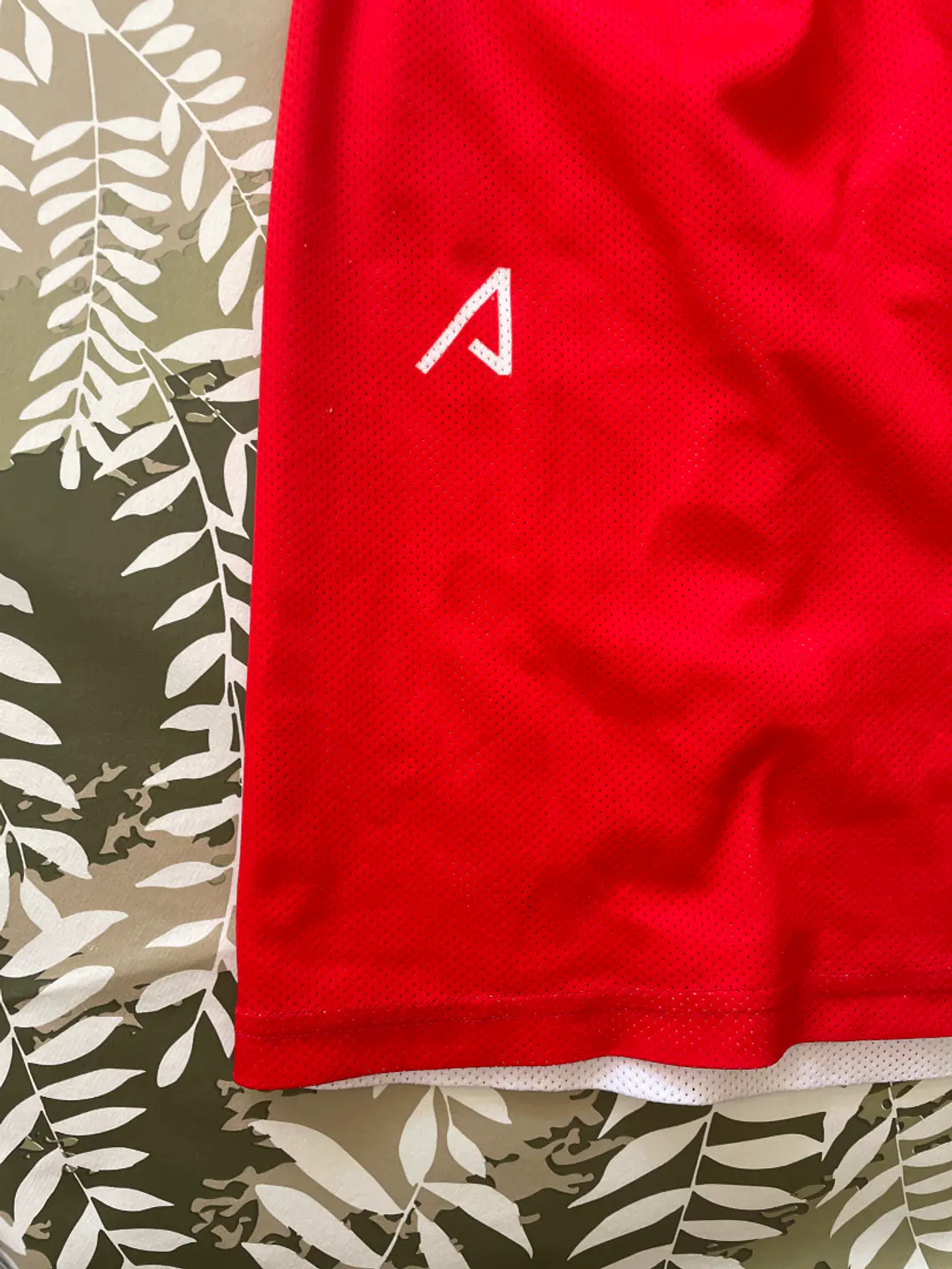 Short Deportivo Rojo S Sin Marca Doble Tela Retro activewear Track 3