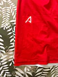 Short Deportivo Rojo S Sin Marca Doble Tela Retro activewear Track - Miniatura 3