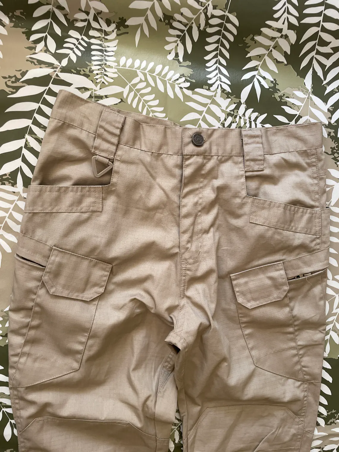 Pantalón Trekking Jifeng S Beige Táctico Cargo Gorpcore Tactical 2