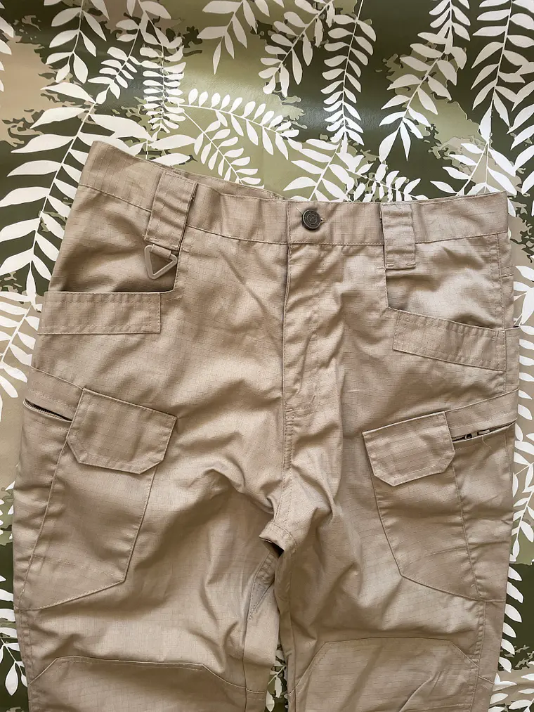 Pantalón Trekking Jifeng S Beige Táctico Cargo Gorpcore Tactical 2