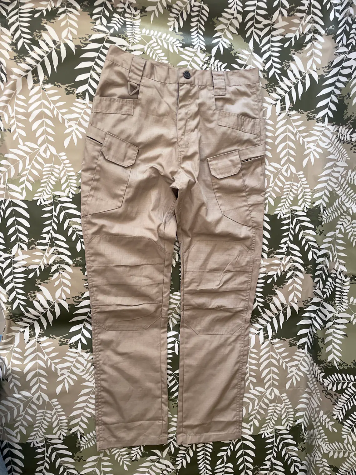 Pantalón Trekking Jifeng S Beige Táctico Cargo Gorpcore Tactical 4