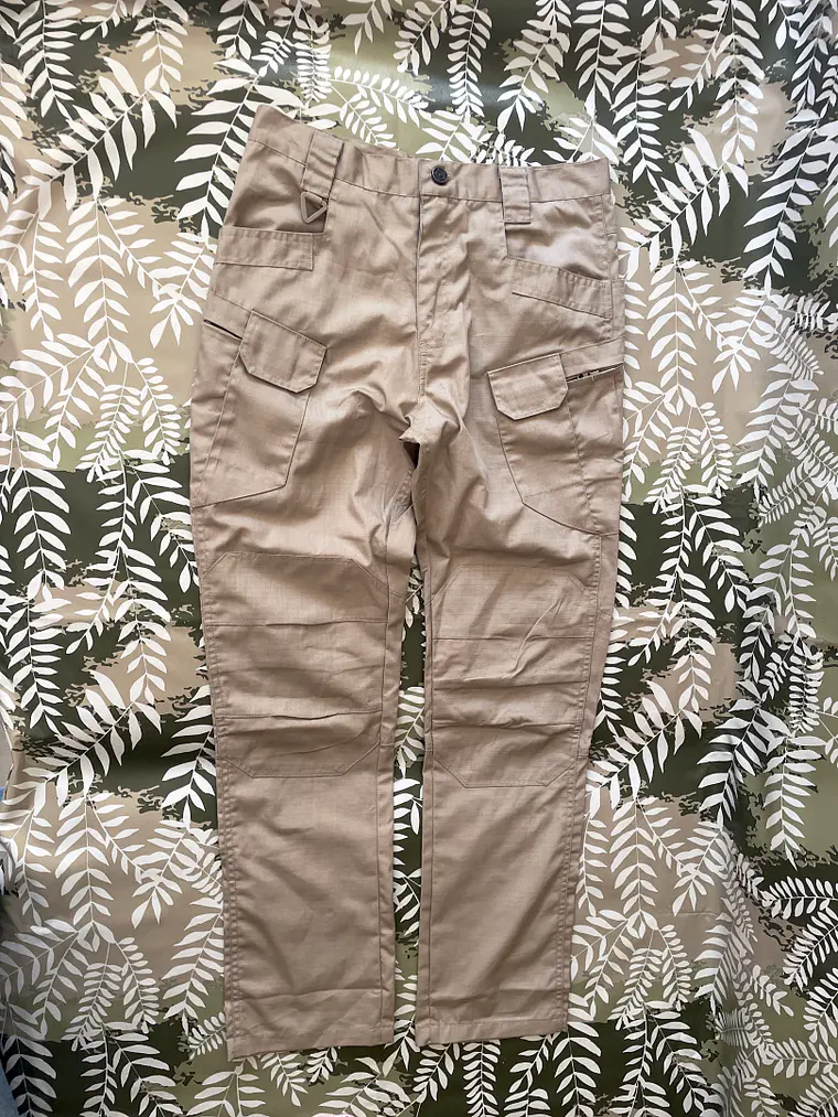 Pantalón Trekking Jifeng S Beige Táctico Cargo Gorpcore Tactical 4