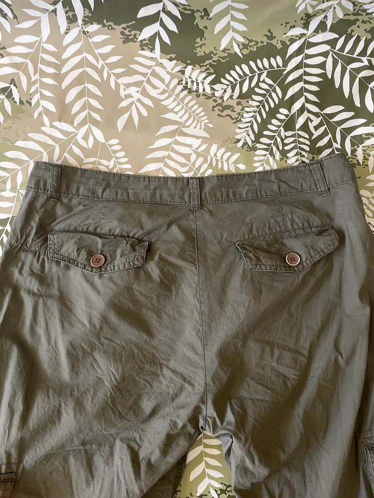 Pantalón Cargo Caqui XL Bali 20 Algodón Gorpcore Tactical 6