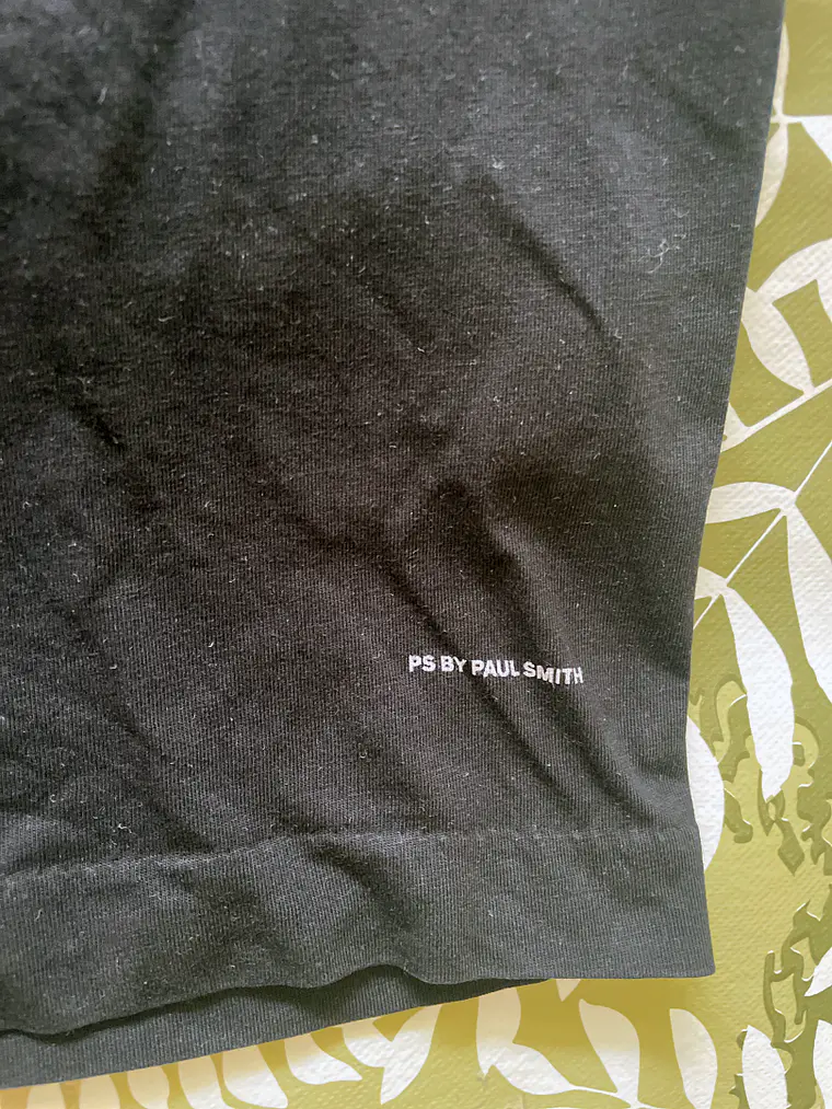 Camiseta Paul Smith L Negra One Way Graphic Tee Luxury Brand 5